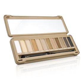 BYS - Eyeshadow Palette (12x Eyeshadow, 2x Applicator) - Matte CO/ESOMAT 12g/0.42oz