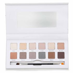 CARGO - Around the World Eye Shadow Palette (12x Eye Shadow, 1x Shadow Brush) 6175W 12x0.8g/0.03oz