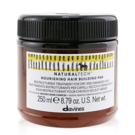 DAVINES - Natural Tech Nourishing Hair Building Pak (For Dry, Damaged Hair) 250ml/8.79oz