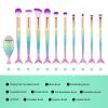 11Pcs Mermaid Make up Brushes set