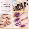 Limegirl Magnetic Gel Polish Sparkling Mirror Surface Cat Eyes Nail Polish Semi-permanent Soak Enamels Manicure Products