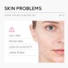 Skin Care Set JAPAN SAKURA Women Beauty Gift Sets Skin Care Kit With Cleanser, Toner, Lotion, Serum, Eye Cream, Face Cream Travel Kit For Women Teen G
