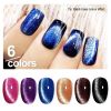 6pcs Cat Magnetic Gel Polish With Magnet Set Semi Permanent Glitter Nail Gel Soak Off UV Gel Nail Art Varnishes