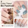 9pcs Nail Polish Soak Gel  Magnetic Nail Polish Reflective Glitter Nail Gel Aurora Semi Permanent Soak Off Nail UV Gel Polish